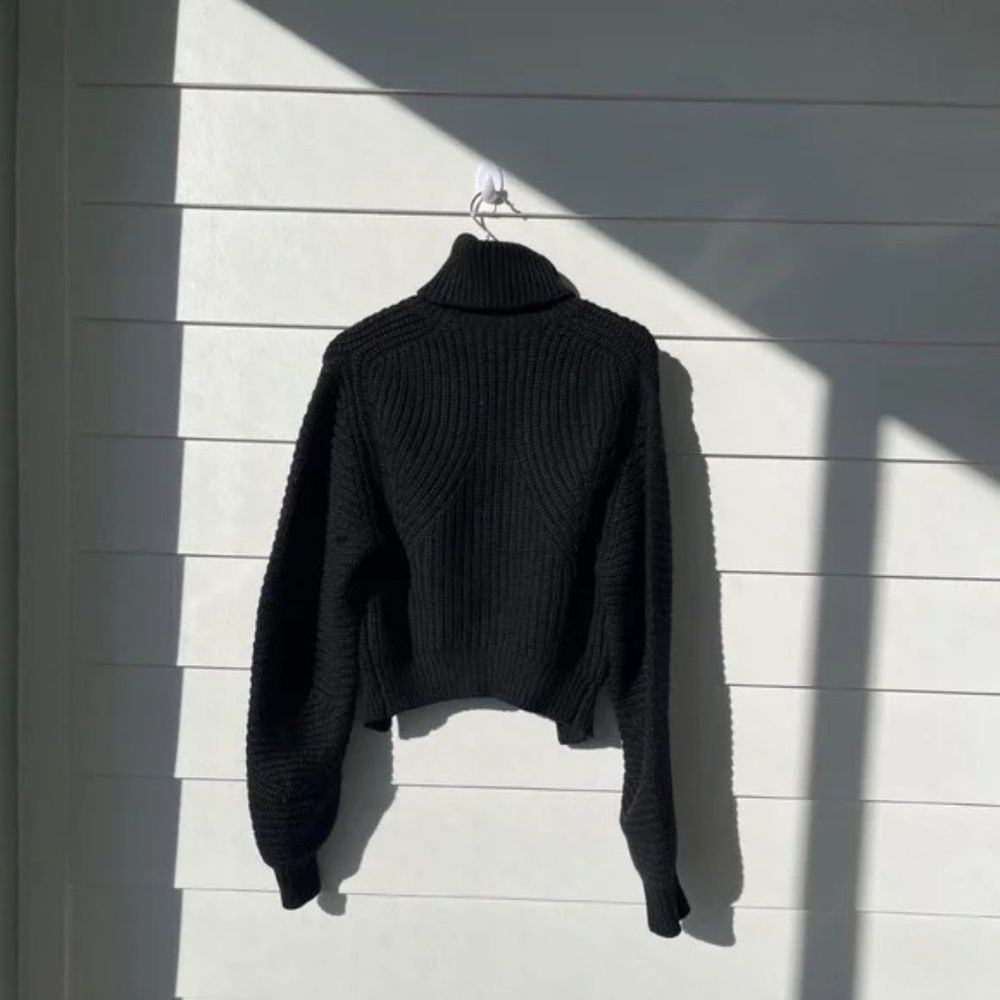 Alexander Wang Backless Turtle Neck Sweater